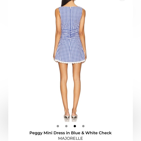 Peggy Mini Dress in Blue & White Check
MAJORELLE
XXS NWT - Picture 2 of 6